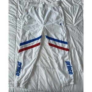 Limited Edition Prince Windbreaker Pants Men’s Large Red, White, Blue